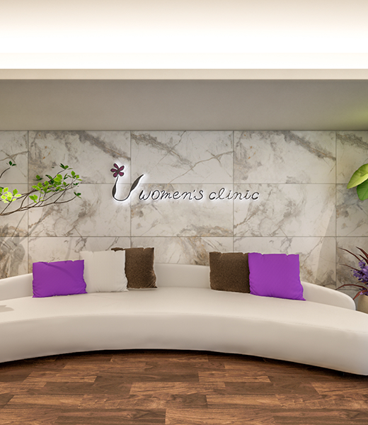 Uwomen’s clinic 名古屋産婦人科 2階ホール